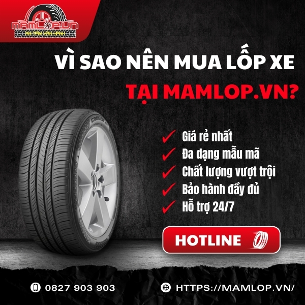 Vi sao nen mua lop xe tai Mamlop.vn?