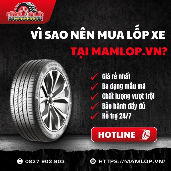 Vi sao nen mua lop xe tai Mamlop.vn?