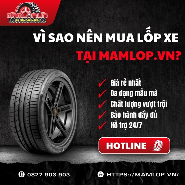 Vi sao nen mua lop xe tai Mamlop.vn?