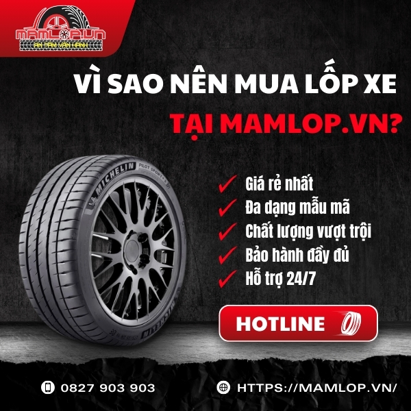 Vi sao nen mua lop xe tai Mamlop.vn?