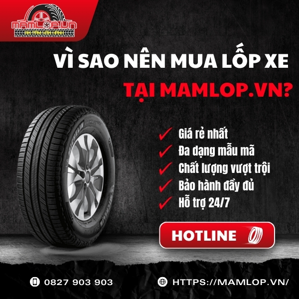 Vi sao nen mua lop xe tai Mamlop.vn?