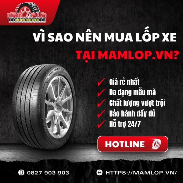Vi sao nen mua lop xe tai Mamlop.vn?