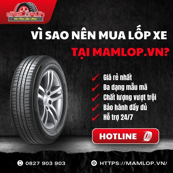 Vi sao nen mua lop xe tai Mamlop.vn?
