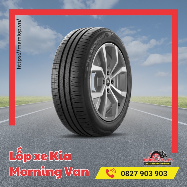 Kich thuoc lop xe Kia Morning Van
