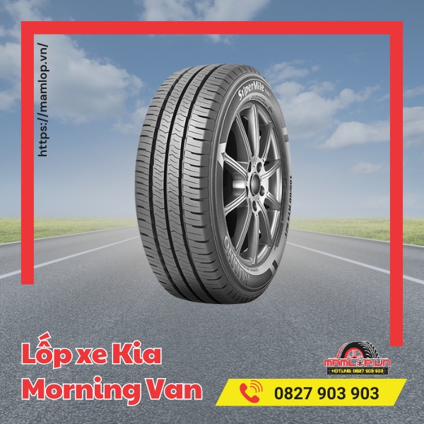 Thuong hieu lop o to Kia Morning Van duoc ua chuong
