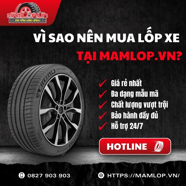Vi sao nen mua lop xe tai Mamlop.vn?