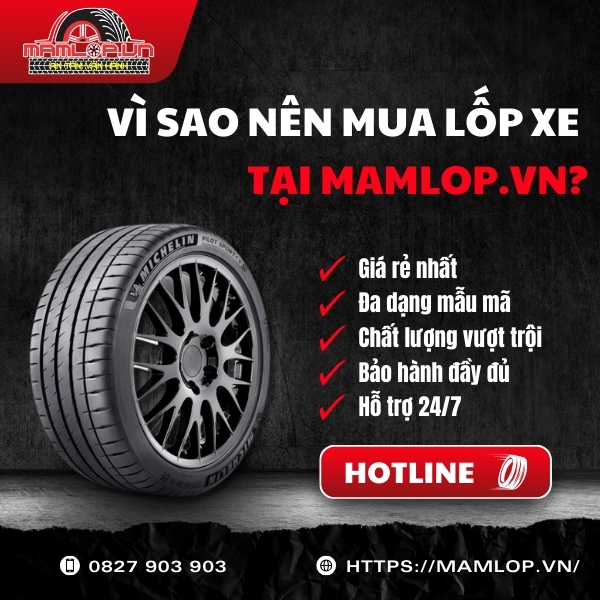 Vi sao nen mua lop xe tai Mamlop.vn?