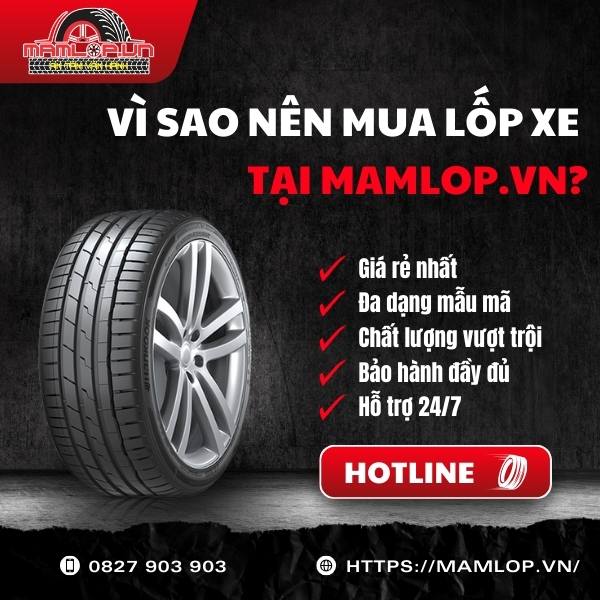 Vi sao nen mua lop xe tai Mamlop.vn?