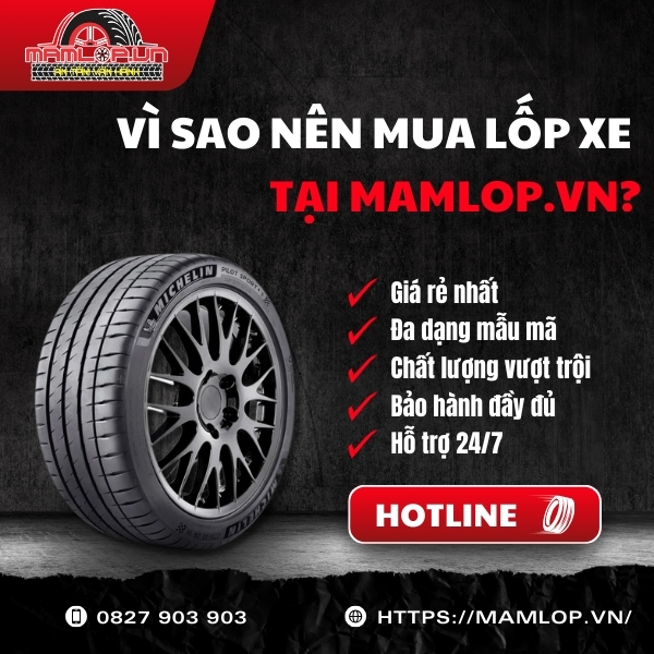 Vi sao nen mua lop xe tai Mamlop.vn?