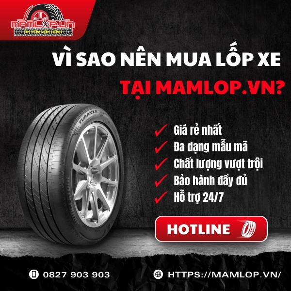 Vi sao nen mua lop xe tai Mamlop.vn?