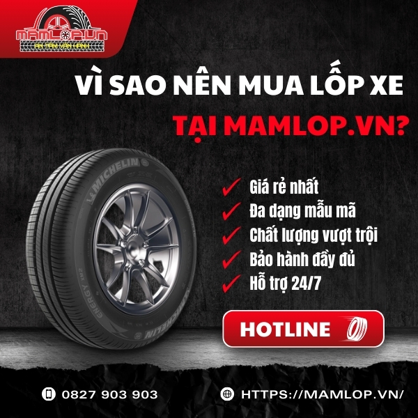 Vi sao nen mua lop xe tai Mamlop.vn?
