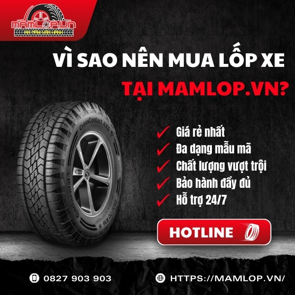Vi sao nen mua lop xe tai Mamlop.vn?