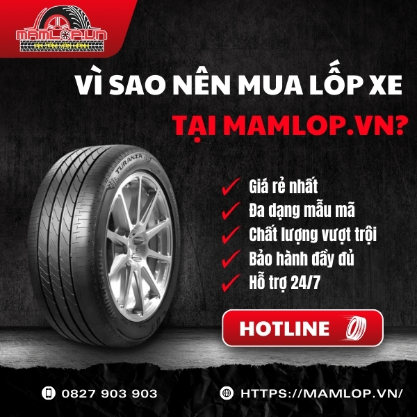 Vi sao nen mua lop xe tai Mamlop.vn?