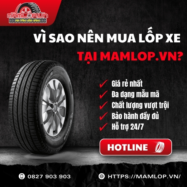 Vi sao nen mua lop xe tai Mamlop.vn?