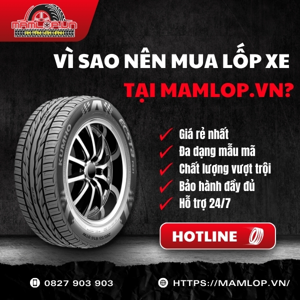 Vi sao nen mua lop xe tai Mamlop.vn?