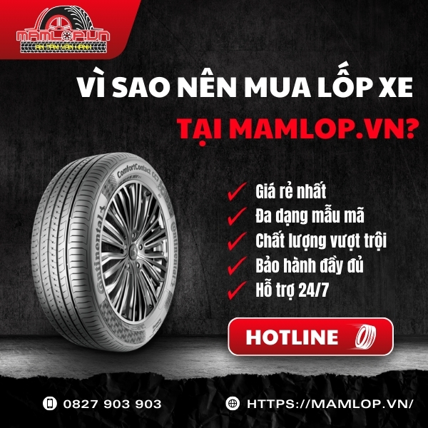 Vi sao nen mua lop xe tai Mamlop.vn?