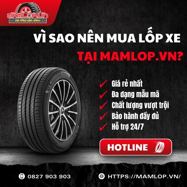 Vi sao nen mua lop xe tai Mamlop.vn?