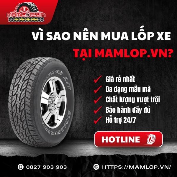 Vi sao nen mua lop xe tai Mamlop.vn?