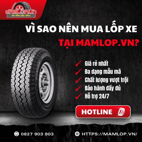 Vi sao nen mua lop xe tai Mamlop.vn?
