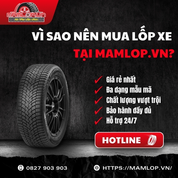 Vi sao nen mua lop xe tai Mamlop.vn?