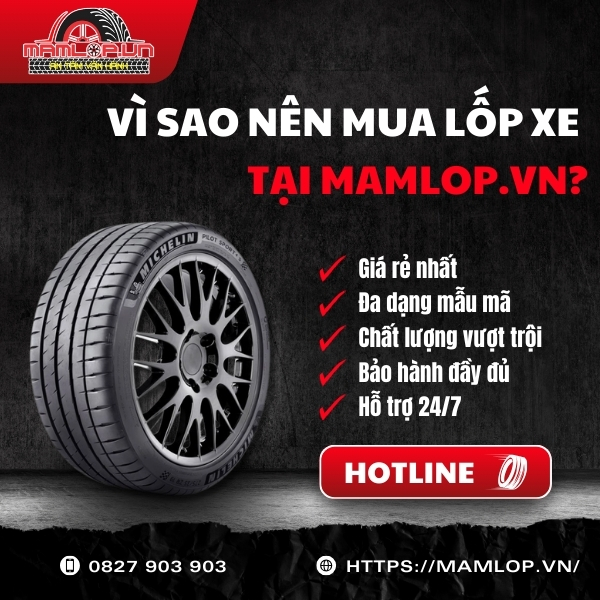 Vi sao nen mua lop xe tai Mamlop.vn?