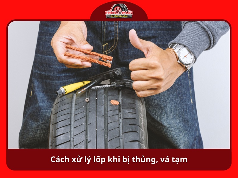 Cach xu ly lop khi bi thung va tam