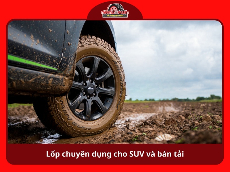 Lop chuyen dung cho SUV va ban tai