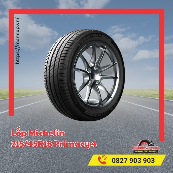 Dòng xe phù hợp với lốp ô tô Michelin 215/45R18 Primacy 4
