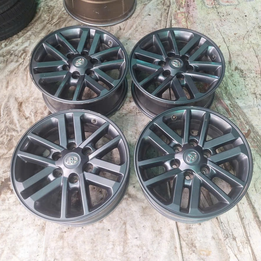 Mâm Fortuner 2015 17 inch full đen