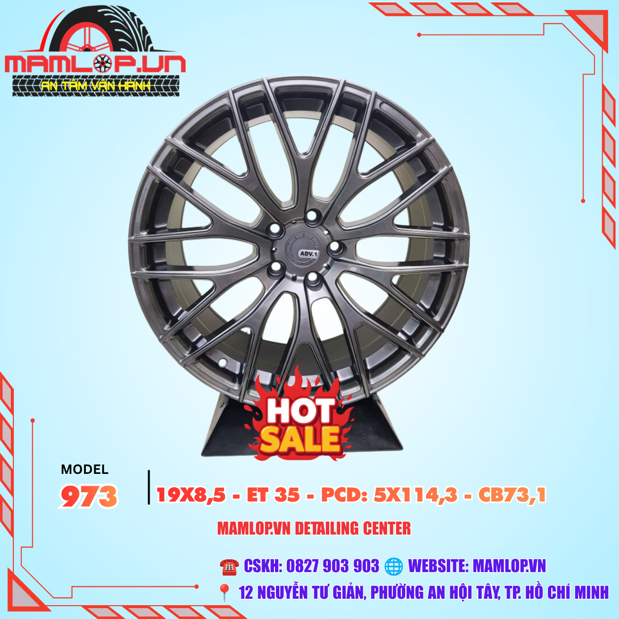 Bộ mâm Tucson bản đặt biệt - 19 inch