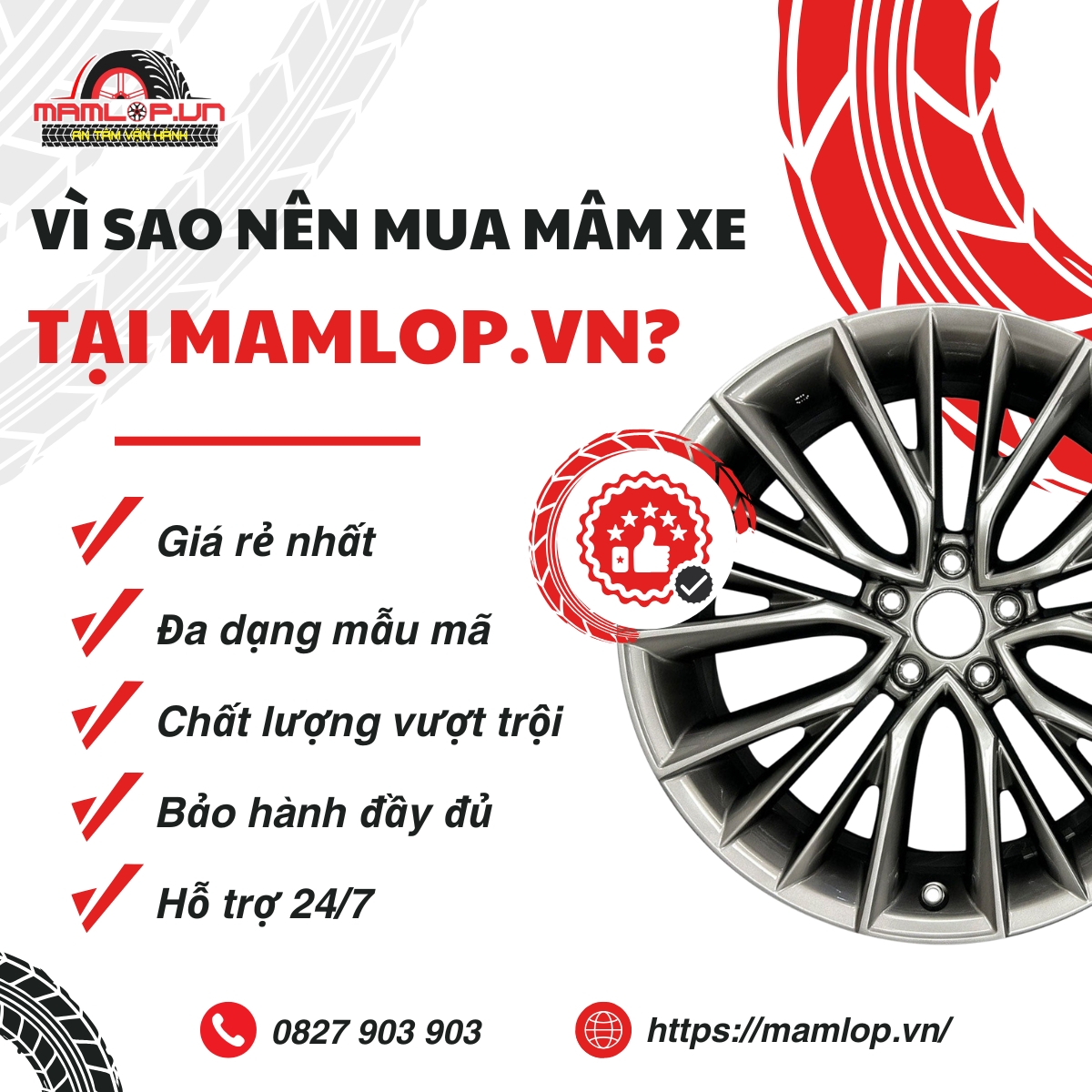 Vi sao nen mua mam xe tai Mamlop.vn?