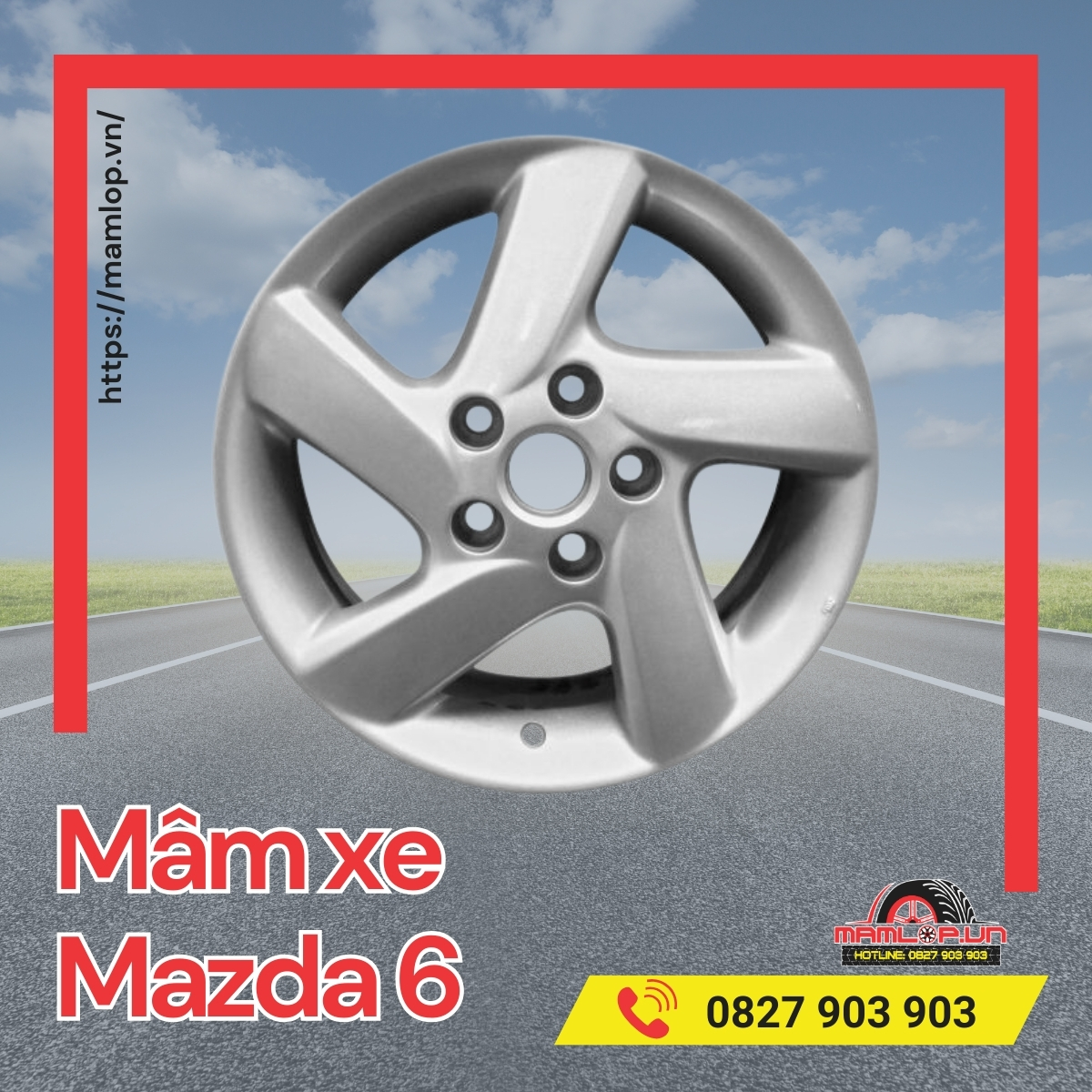 loi ich khi chon bo mam xe mazda 6 chinh xac