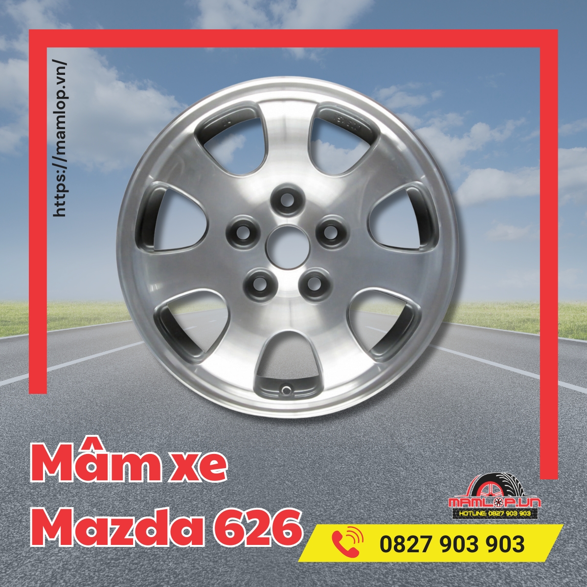 Kich thuoc lazang xe Mazda 626