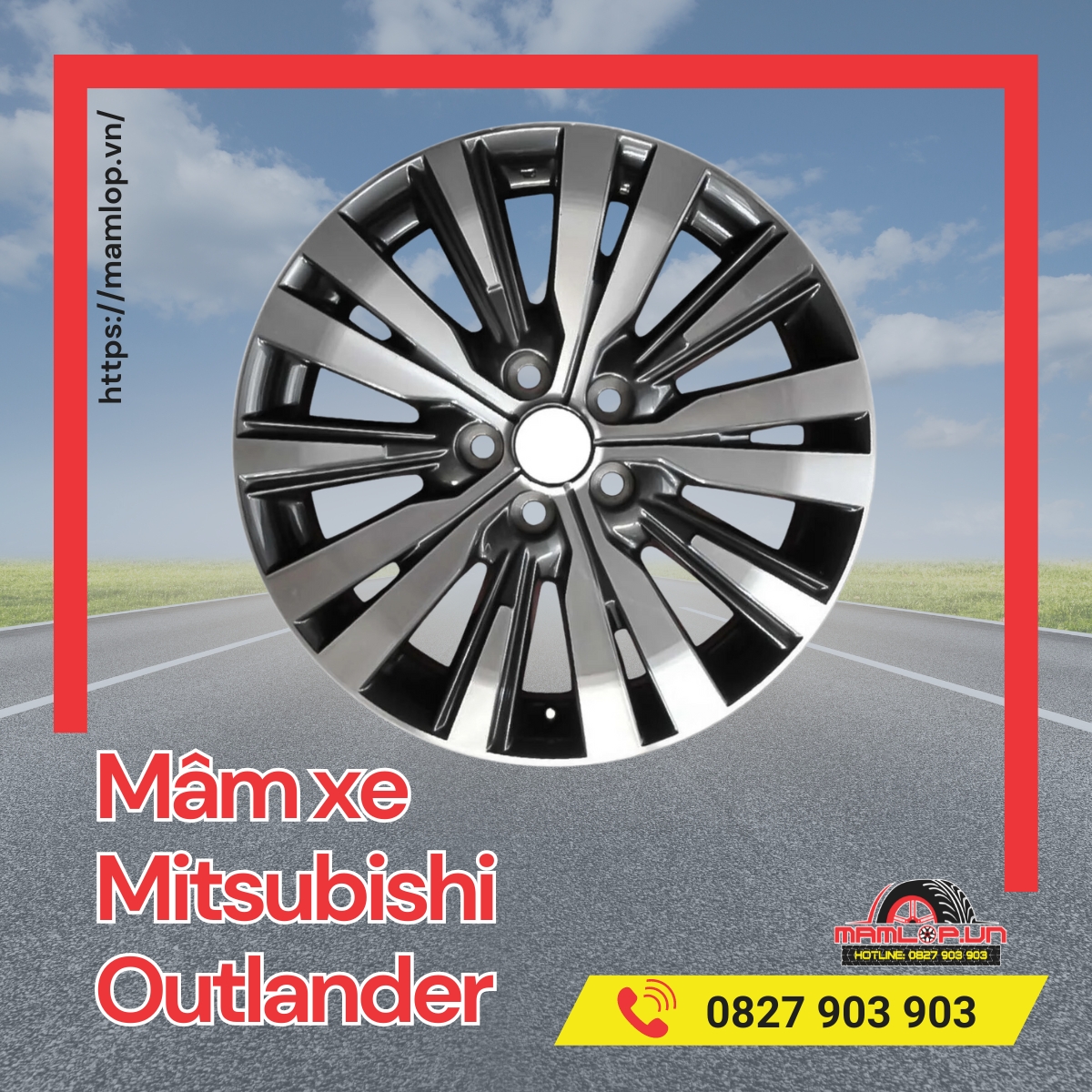 Mua mam xe Mitsubishi Outlander gia re o dau