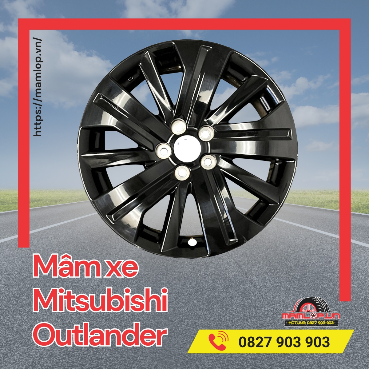 Luu y quan trong khi chon mua Mam xe Mitsubishi Outlander