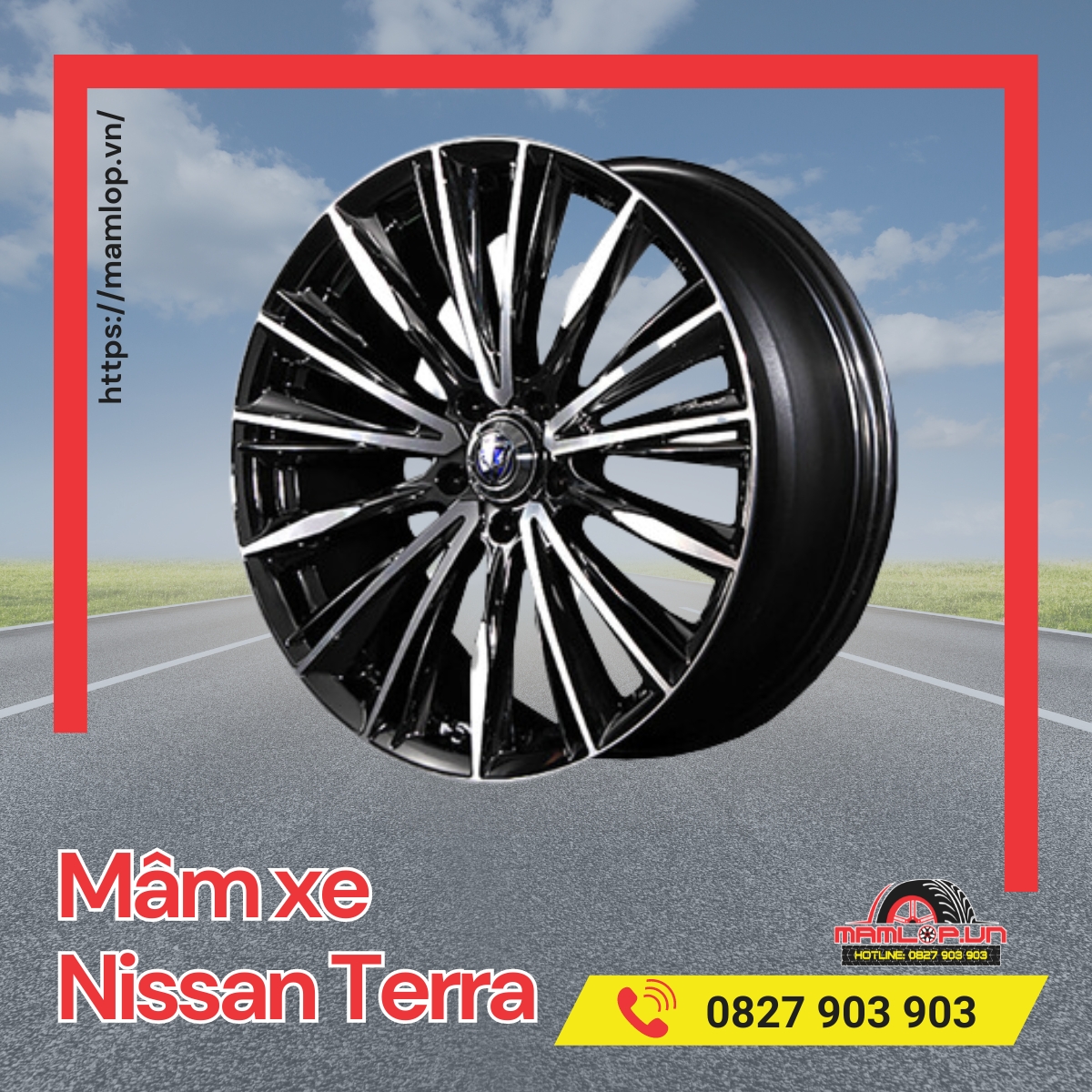 Xe Nissan Terra dung thong so mam bao nhieu