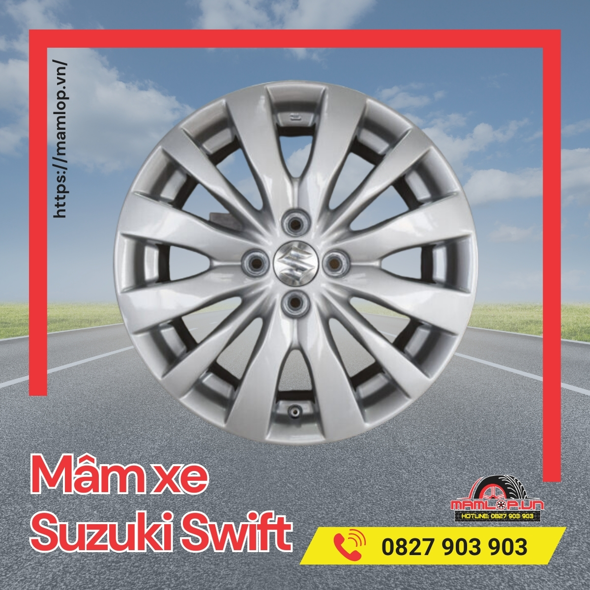 mam xe suzuki swift gia bao nhieu