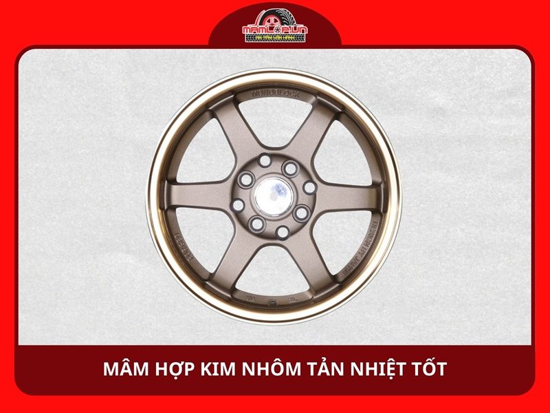Mâm hợp kim nhôm tản nhiệt tốt