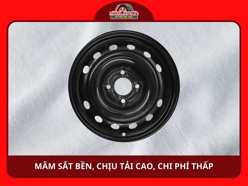 Mâm sắt bền, chịu tải cao, chi phí thấp