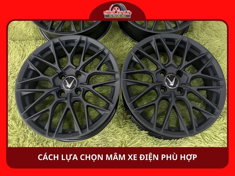 Cách lựa chọn mâm xe điện phù hợp với từng dòng xe