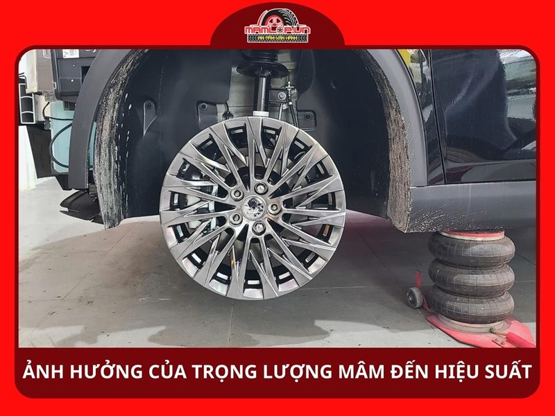 Ảnh hưởng của trọng lượng mâm đến hiệu suất vận hành