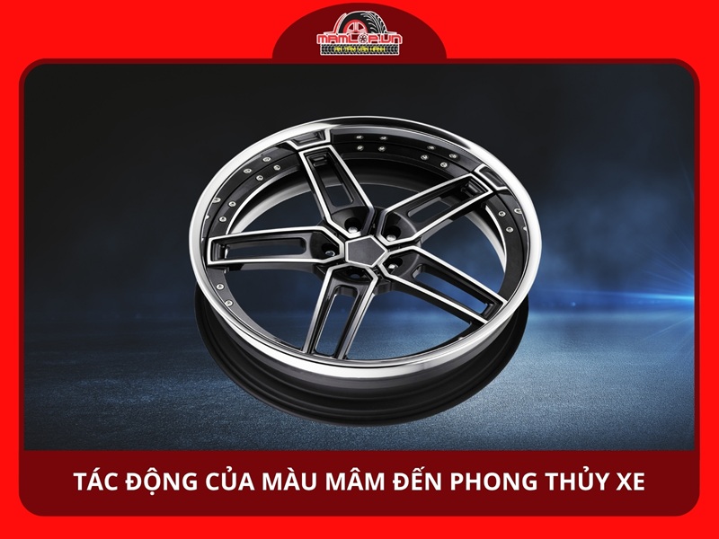 Tác động của màu mâm đến phong thủy xe