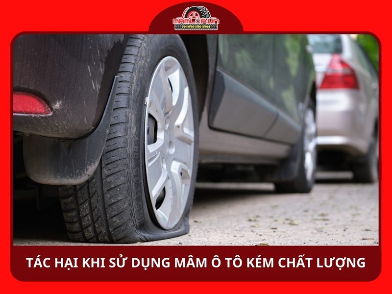 Tác hại khi sử dụng mâm xe ô tô kém chất lượng