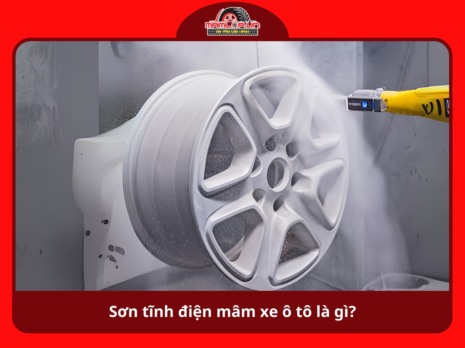 Son tinh dien mam xe o to la gi