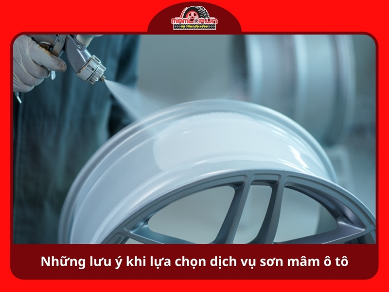 Nhung luu y khi lua chon dich vu son mam o to