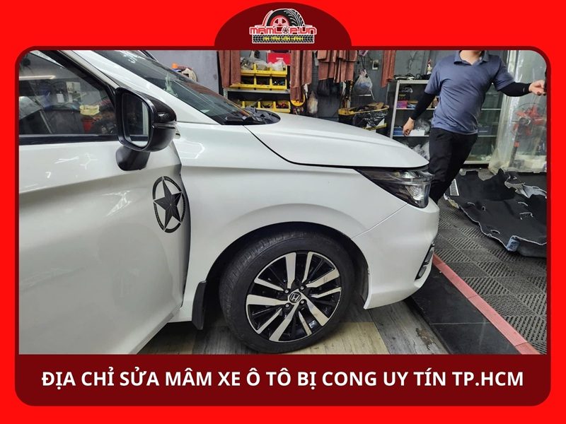 Địa chỉ sửa mâm xe ô tô bị cong uy tín tại TP.HCM