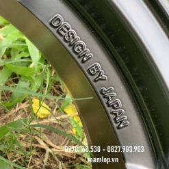 Vành 14 inch 6 cánh Full đen
