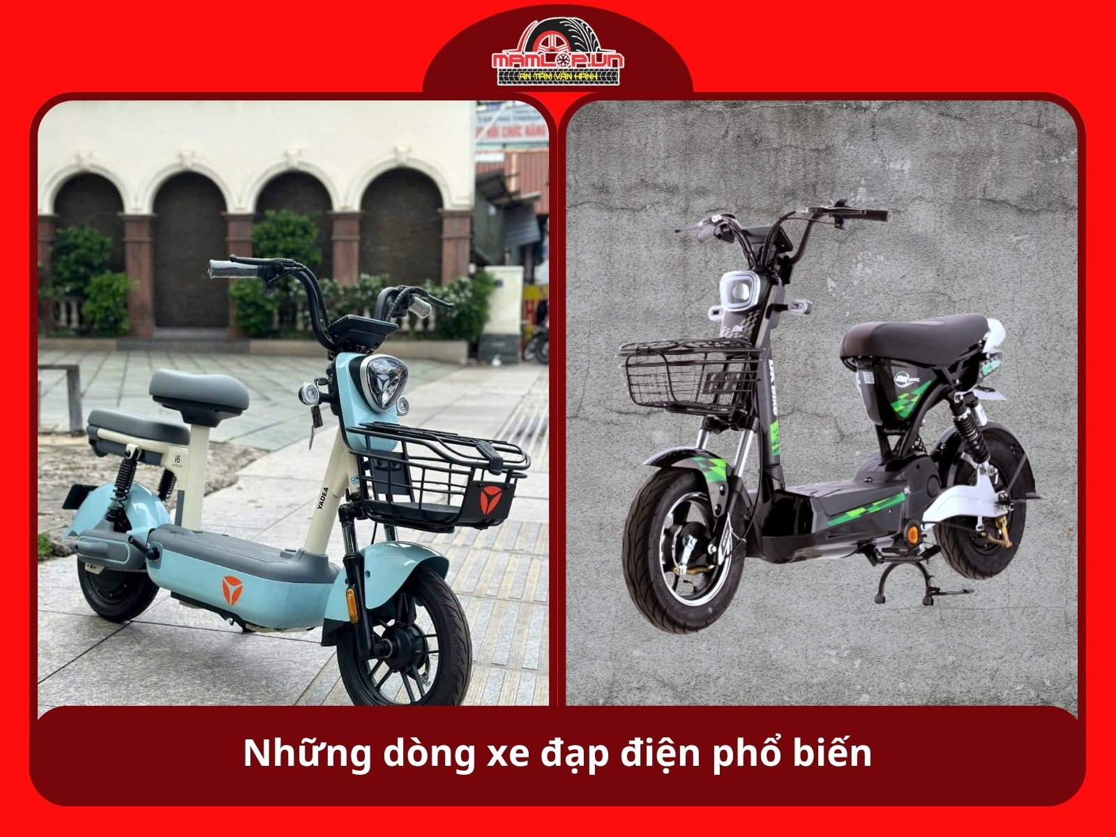 Nhung dong xe dap dien pho bien