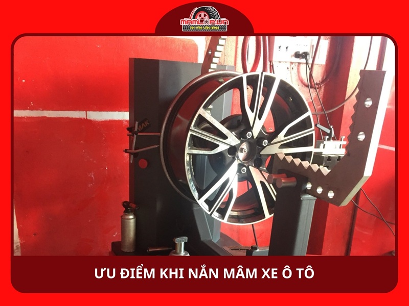 Ưu điểm khi nắn mâm ô tô