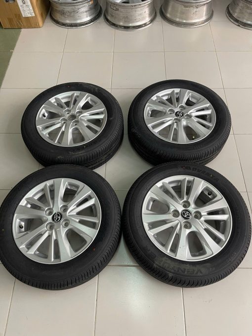 combo lazang Zin Vios Lốp Kenda 185_60R15 date 24-25